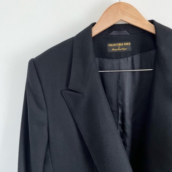 Vintage Double Breasted Wool Tailored Blazer - Picture 8 of 15